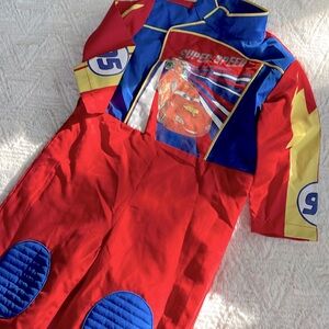 Lightning McQueen Racecar Driver Costume